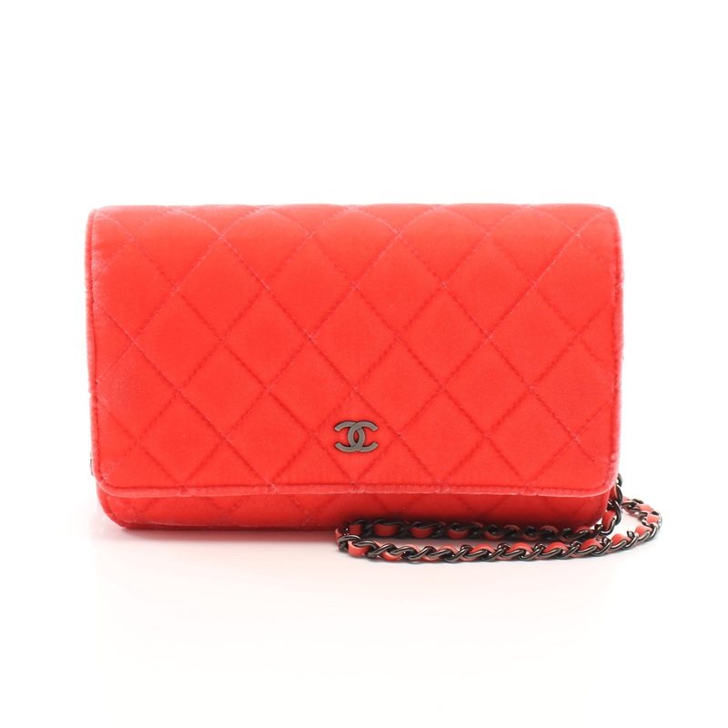 CHANEL香奈儿(AB)95新菱格纹 链条 黑色五金714131RECLO中古