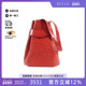 中古LV路易威登女包B级9新Shoulder bag肩包牛皮单肩包红色HK正品