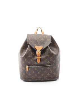 中古LV路易威登女包B级9新rucksack背包/旅行背包双肩包双肩包