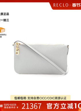 中古Hermes爱马仕女包S级99新Shoulder bag肩包牛皮单肩包蓝色