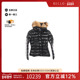 中古Moncler盟可睐女A级95新Down jacket羽绒夹克尼龙外套黑色