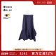 中古Hermes爱马仕女A级95新skirt裙子棉裙子蓝色