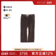 棉裤 中古Celine赛琳男A级95新track pants运动裤 子棕色