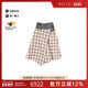 中古LV路易威登女A级95新skirt裙子羊毛裙子浅褐色高级感RECLO