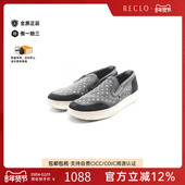 牛皮鞋 中古Jimmy 或无扣 便鞋 Choo吉米周男B级9新slip ons无带