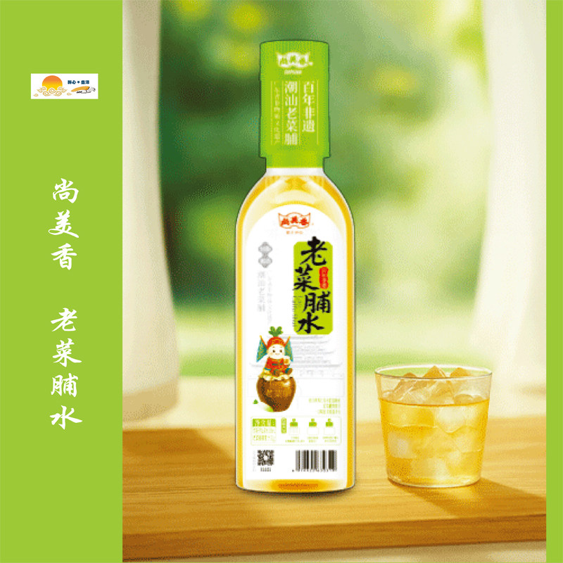 尚美香老菜脯水361g*6瓶富硒水健康饮料分离式0脂解腻