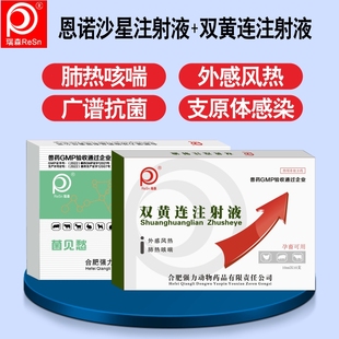 兽药兽用正品恩诺双黄连圆环蓝耳咳喘肺炎感冒拉稀链球菌副猪猪鸡