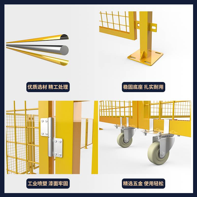 极速爆品仓库隔离网工厂设备铁丝网隔断车间隔离网U可定制护栏围