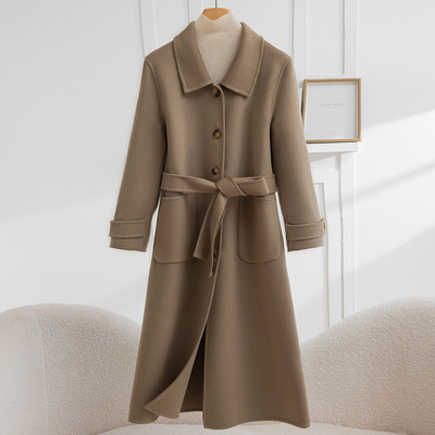 高端品牌羊绒羊绒大衣