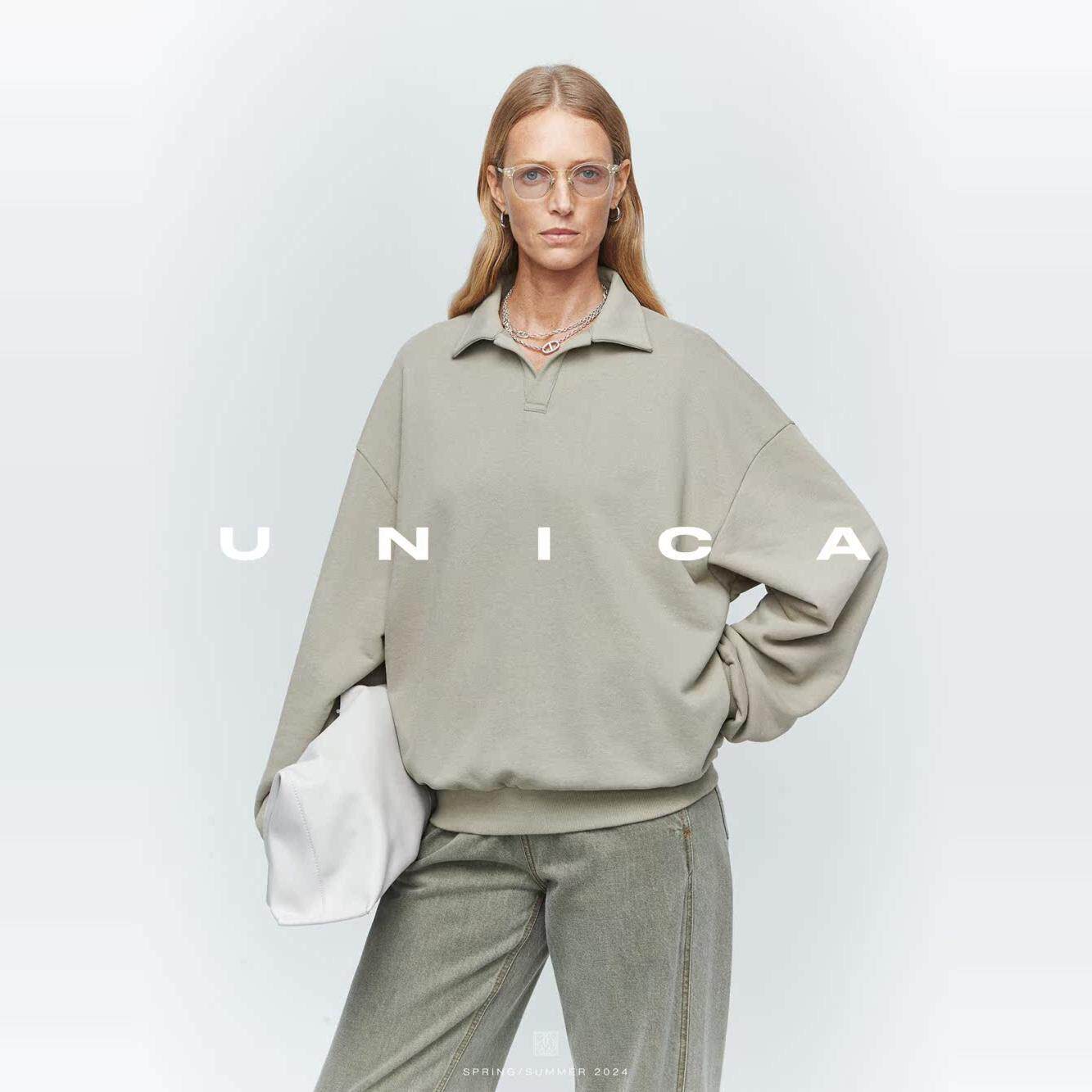 UNICA/运动时髦_定纺云柔垂感澳洲卫衣套装