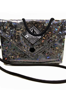 泰国潮牌GAGA包MINIBAG斜挎包包女迷你单肩包百搭镭射黑色小挎包