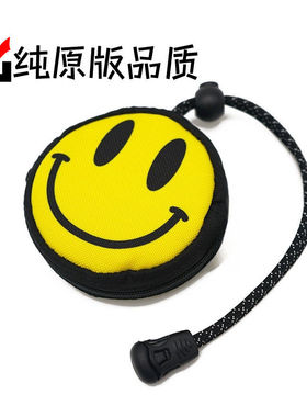 泰国潮牌GAGA BAG微笑小花钥匙包零钱收纳包挂件ins便携抽拉设计