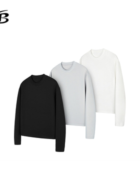 CP New Decay24SS60支进口兰精莫代尔空气层基础打底长袖休闲T恤