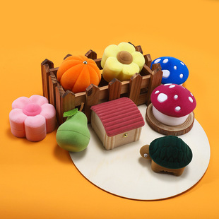 卡通创意草莓戒指盒可爱蛋糕首饰盒搞怪礼物耳钉礼品盒收纳盒