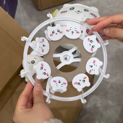 吉伊卡哇多夹子袜子晾衣夹架晒袜架学生宿舍夹内衣可爱多功能夹子