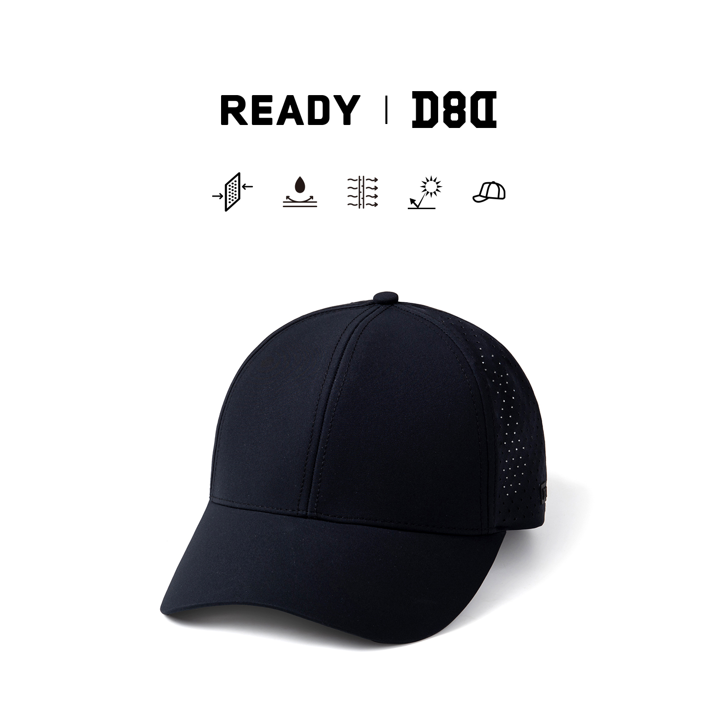 READYxD8D高性能运动棒球帽