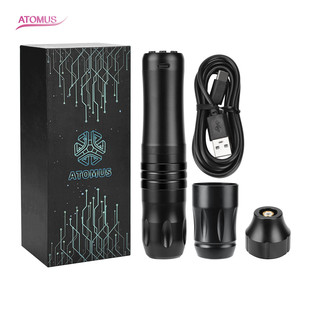 61少儿节双转化头无线电源割线打雾一体马达纹身笔充电笔式纹身机