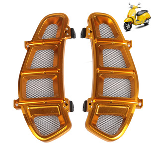 61少儿节亚乔VESPA GTS250 GTS300 改装水箱罩 双边网格散热器罩