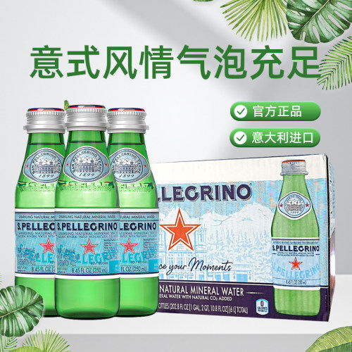 圣培露天然含气矿泉水意大利进口