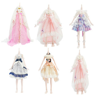 德必胜四分娃衣dd熊妹适合4分火柴女孩穿bjd娃衣45cm娃用衣服