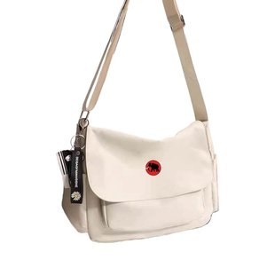 【一折专区】MAMMJUDX斜挎包男女生单肩包学生邮差轻便背包休闲简