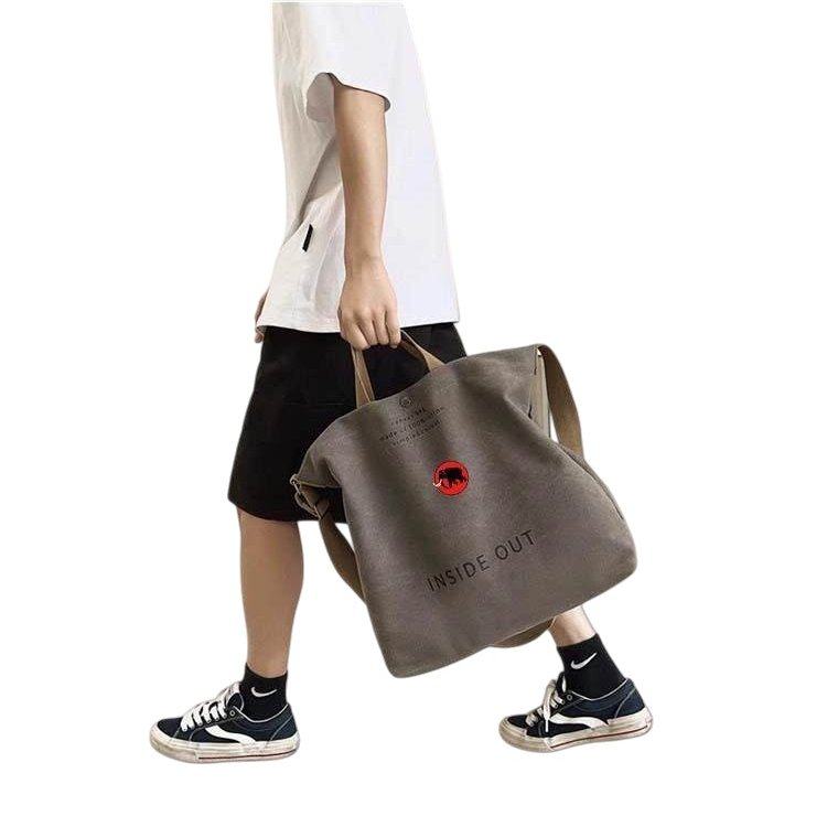 【一折专区】MAMMJUDX男女生休闲大容量单肩帆布斜跨包潮流通勤包,箱包皮具/热销女包/男包,时尚帆布包,淘宝优惠券,粉丝福利购,淘宝优惠卷