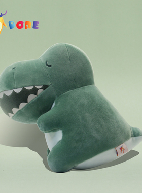 DORE恐龙毛绒玩偶公仔儿童睡觉抱安抚毛绒玩具娃娃女孩生日礼物