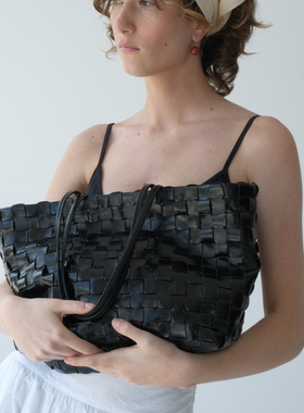 【首批售罄】授权正品idee fixe手工编织小众单肩包大容量菜篮子