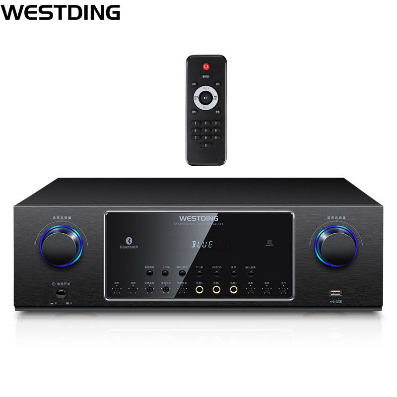 威斯汀（WESTDING）家庭影院专业家用大功率音频放大器KTV功放机U