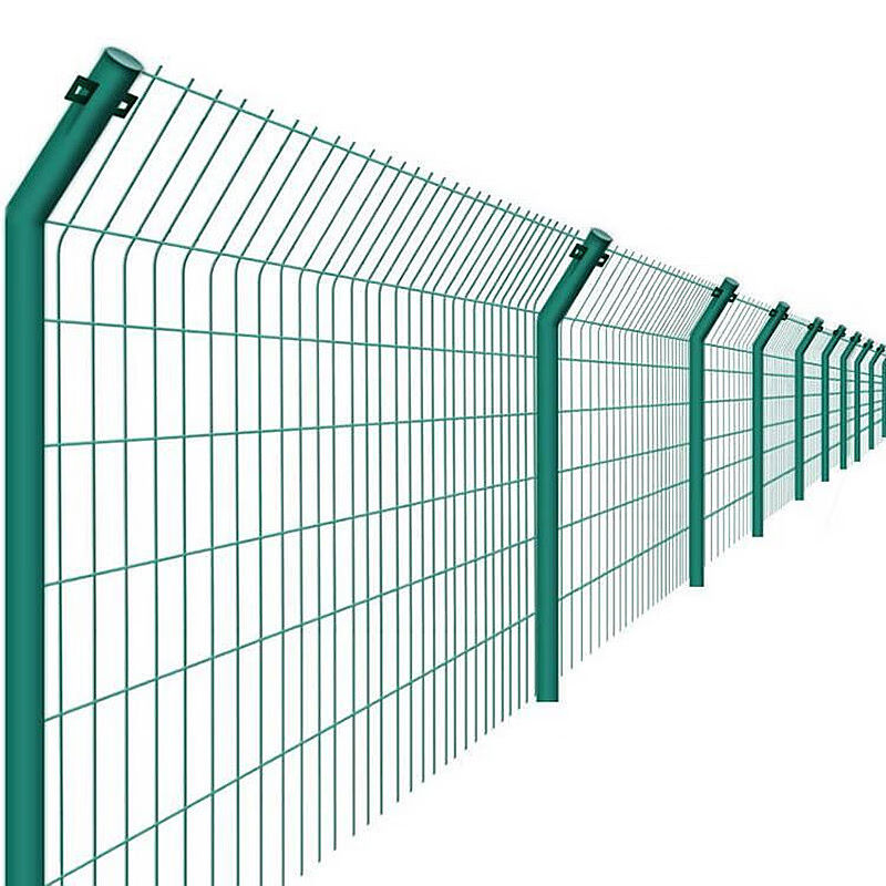 新款新品洛花满都铁丝网围栏网双边护栏网隔离网高速公路隔断网防