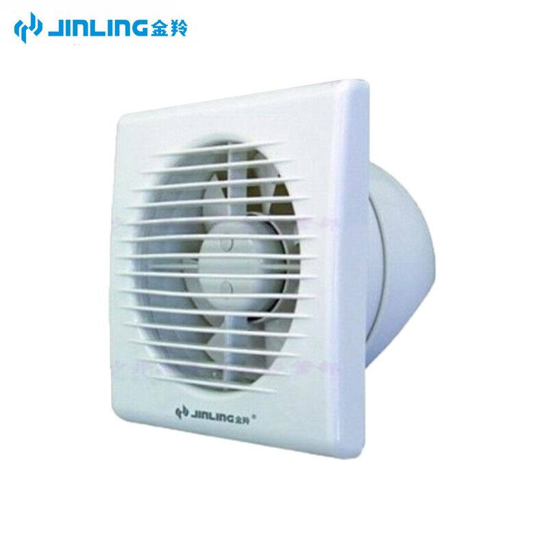 金羚排气扇卫生间换气扇墙壁式窗式圆形厕所抽风机排风扇6寸简易