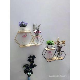 润宁 ins轻奢墙上铁艺壁挂创意餐厅墙面壁饰挂件家居客厅背景墙装
