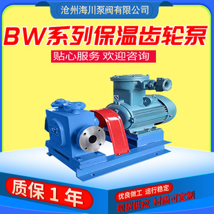 保温齿轮泵粘油稠油沥青树脂齿轮泵高粘度12立方夹套齿轮泵