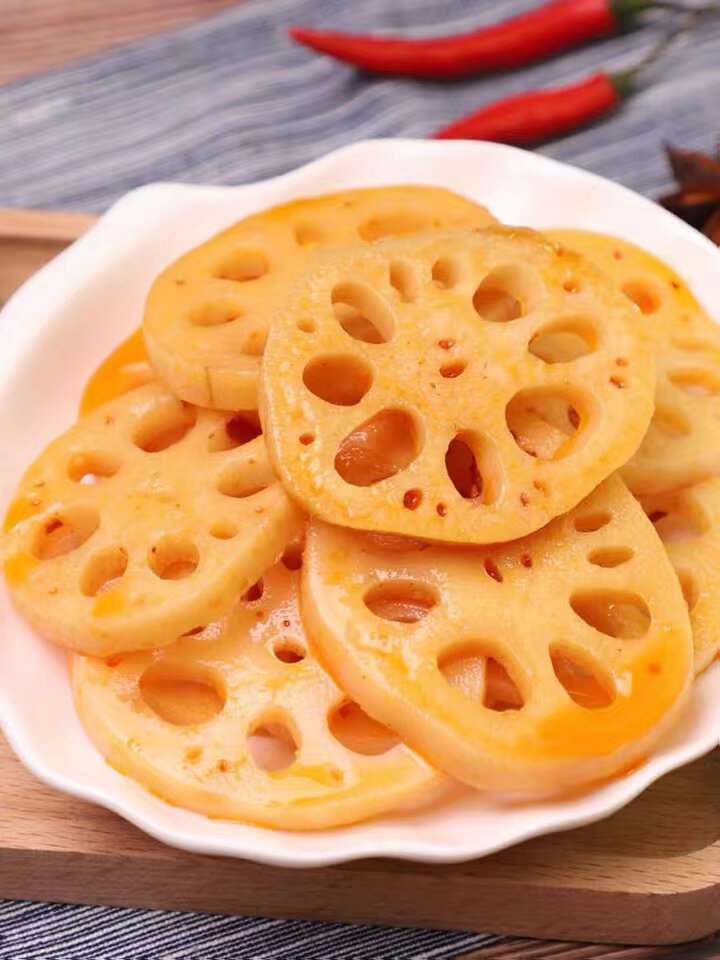 天裕福素菜黑鸭脆藕片辣卤海带丝香辣土豆片下饭菜零食小包装即食