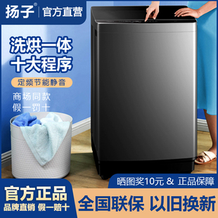 扬子XQ100-1058洗衣机全自动家用小型波轮出租屋迷你洗烘一体