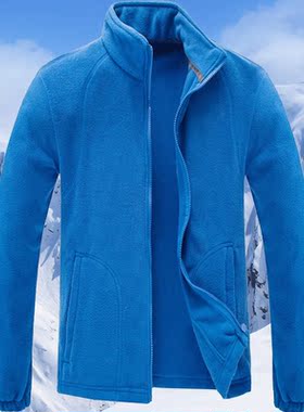 凯图巅峰抓绒衣男款外套上衣户外冲锋衣内胆秋冬季卫衣开衫款