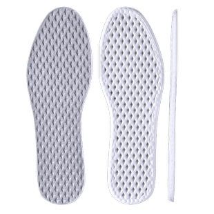 夏季透气鞋垫男款网面蜂窝运动减震镂空艾草防臭军训加厚缓震跑步