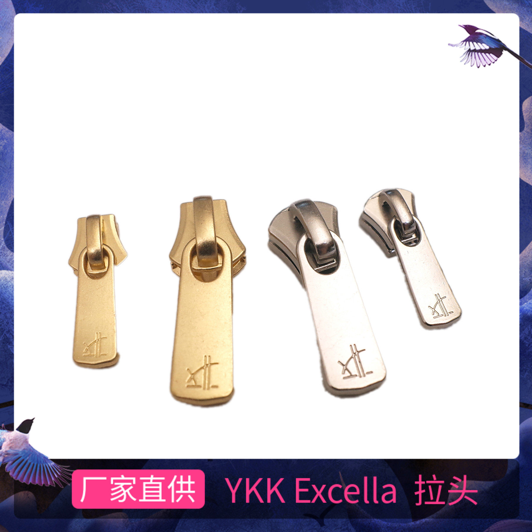 Japan YKK Excella Zipper head No. 3 5 sliders No lock Zip fastener Leather Zipper DF2Ein the Home Fabric , Sew DIY Material,Tools and finished products , Sew DIY Fitting/Accessories/Accessories , Zip  category - from Buy2taobao.com to provide professional Taobao agent buy service
