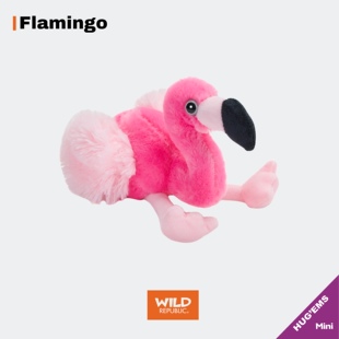 WildRepublic火烈鸟毛绒玩具公仔玩偶布娃娃生日礼物