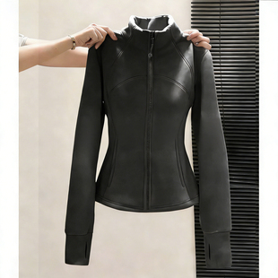 摇粒绒外套女2026新款修身加绒卫衣羽绒服内胆保暖内搭休闲上衣春