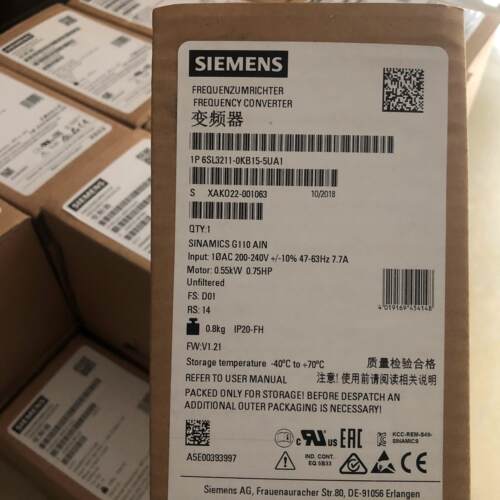 变频器6SE6440-2UD17/21/22/23/24/25/27/31-0/1/2/5/AA1/BA1/CA1