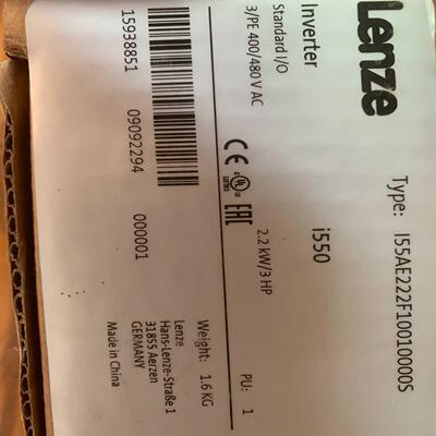 I55AE222F1001000S德国伦茨变频器