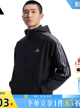 劲浪体育adidas阿迪达斯男子运动休闲夹克外套KW4765