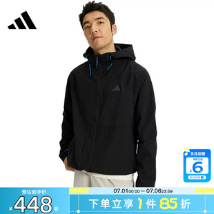 劲浪体育adidas阿迪达斯男子运动休闲夹克外套KR2511