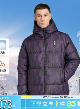 劲浪体育adidas阿迪达斯男曼联运动休闲清仓羽绒服外套JN2890