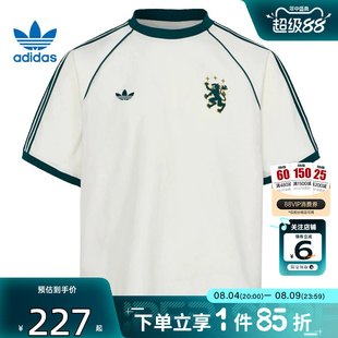 劲浪体育adidas阿迪达斯三叶草夏季男子运动休闲短袖T恤KY2196