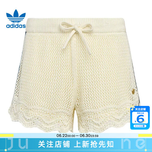 劲浪体育adidas阿迪达斯三叶草女子运动休闲短裤裤子KX0723