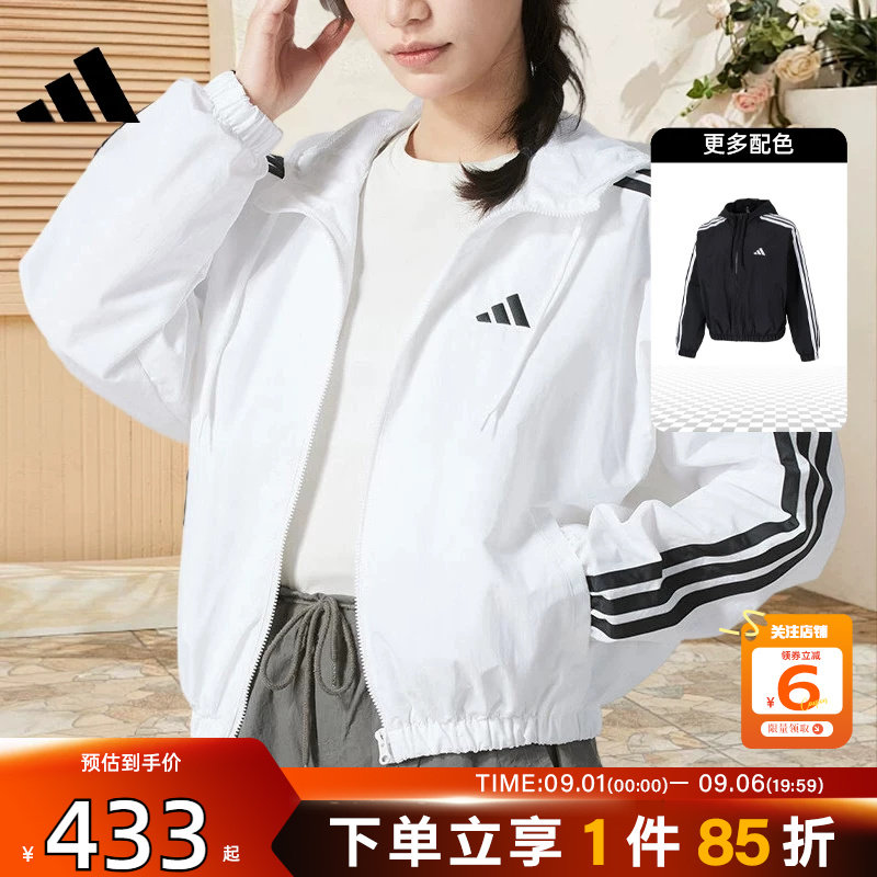 adidas阿迪达斯女子运动休闲夹图片