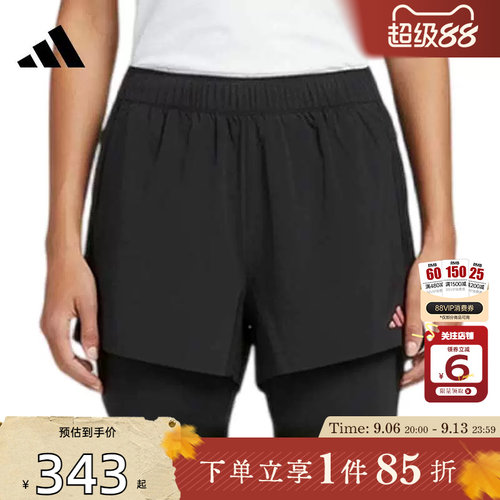 劲浪体育adidas阿迪达斯夏季女子运动休闲短裤裤子KR5094