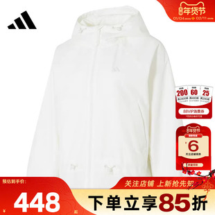 劲浪体育adidas阿迪达斯女子运动休闲夹克外套KS2809